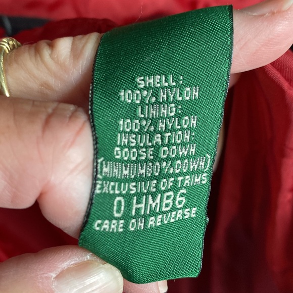 LLBean youth size XL down jacket - Picture 8 of 8